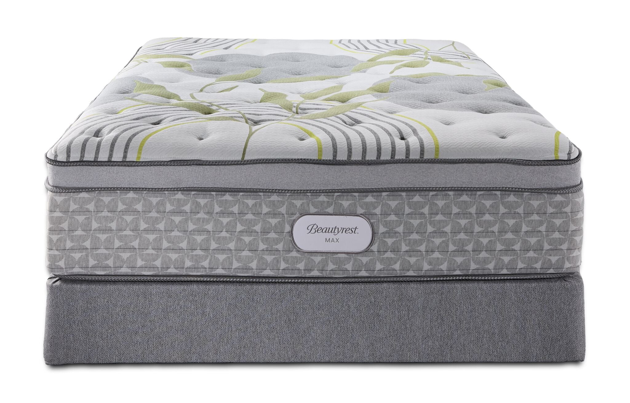 Beautyrest Max Moon Euro Top Plush Twin Mattress and Boxspring Set - Image 2