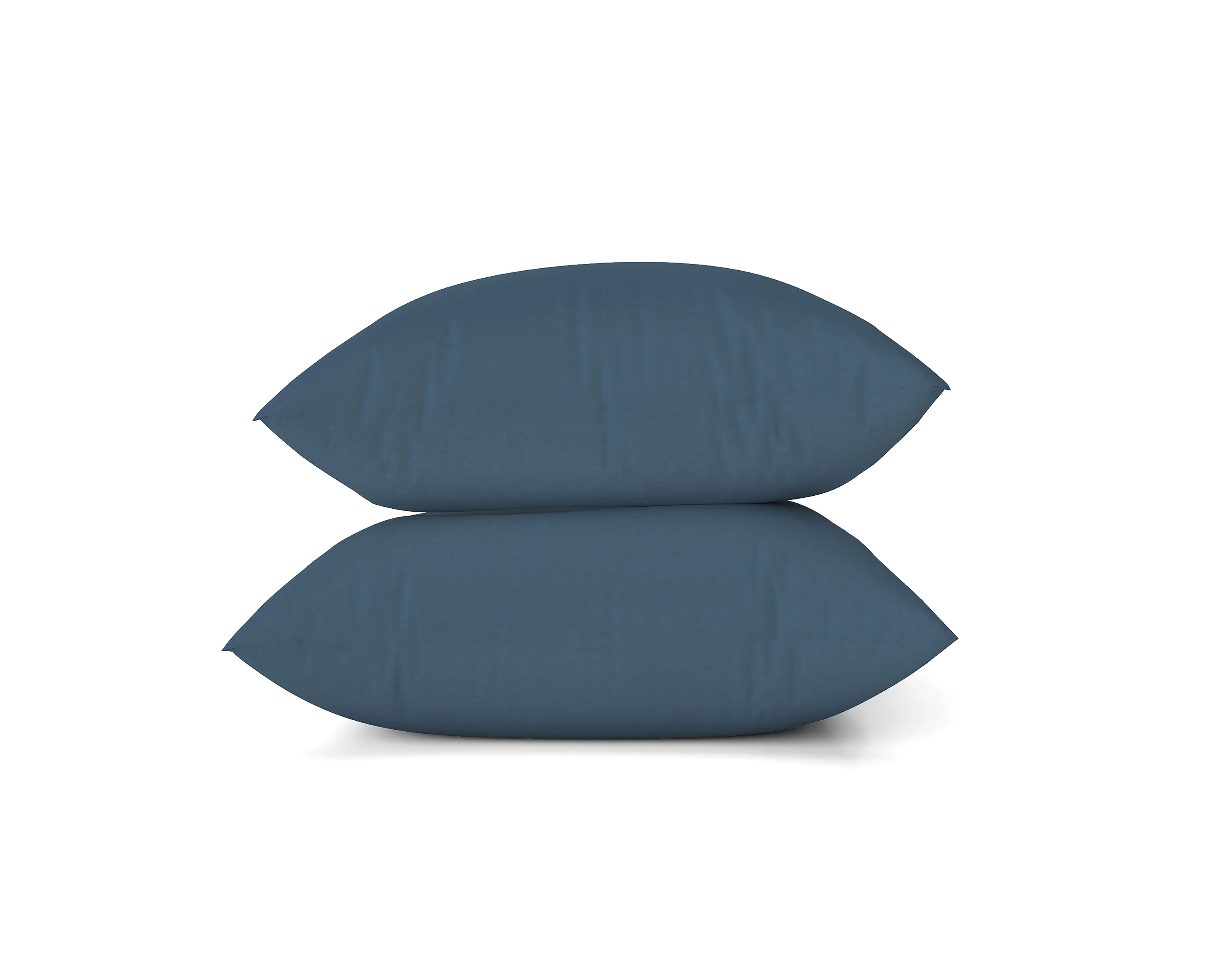 Cotton House 3-Piece Queen Duvet Cover Set - Blue - Image 3